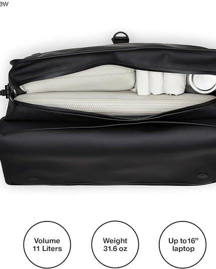 RAINS Messenger Bag - Laptop Bag for men and women - Fits 16” laptop or tablet
