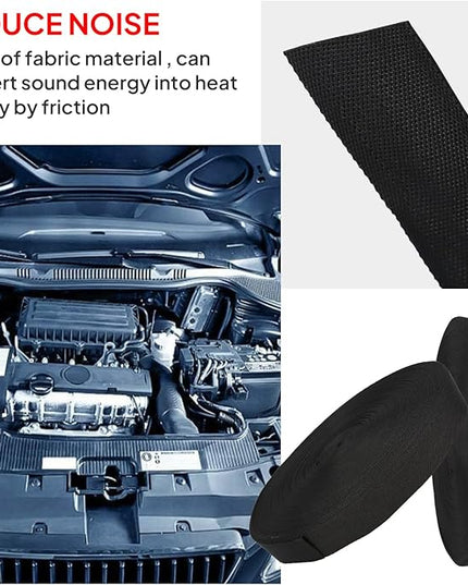 2 in 1 Ratio Braided Cable Sleeve Fabric Heat Shrink 3/8" - 24 feet, Abrasion Management Protection Flexibility Wiring Harness Cable Sheath