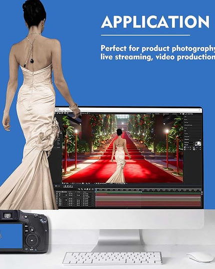 Royal Blue Backdrop, Photo Booth Portrait Photography Backdrops, Studio Blue Screen Backdrop for Photoshoot Streaming Video Shooting, Blue Photo Backdrop 5x7ft