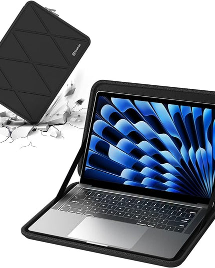 Smatree 15 inch Hard Sleeve Case for 15.3 inch MacBook Air 2025 M4/2024 M3/2023 M2, 15.6 inch HP EliteBook 650/655, ProBook 450/455, ZBook Power G9/G10, Pavilion 15, 15.6 inch Dell Inspiron 15