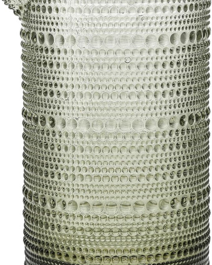 Fortessa Jupiter Hobnail Glass, 25 Ounce Mixing Hobnail Glass, Smoke Gray