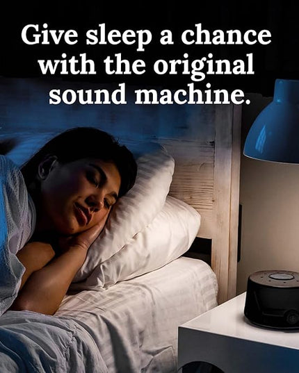 Yogasleep Dohm Classic (Black) The Original White Noise Machine, Soothing Natural Sound from a Real Fan, Noise Cancelling for Office Privacy, Travel & Meditation, Sleep Therapy for Adults & Baby