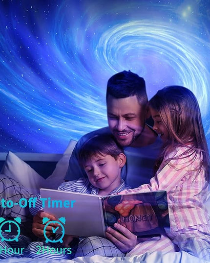 AIRIVO Star Projector, Galaxy Light Projector, Night Light Projector & Music Speaker & White Noise, Sound Machine Projector for Kids Adults, Bedroom, Room Decor, Party, Ceiling