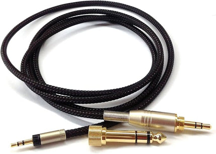 NewFantasia Replacement Audio Upgrade Cable Compatible with Sennheiser Momentum, Momentum 2.0, HD1 Over-Ear On-Ear Headphones 1.5meters/4.9feet