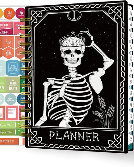 Ymumuda 2026 Planner, Daily Weekly Monthly Planner, 2026 Calendar Planner (Jan 2026 - Dec 2026), 8.4" x 6.3", Teacher School Student Work Agenda with Tabs, Ideal for School Office Supplies