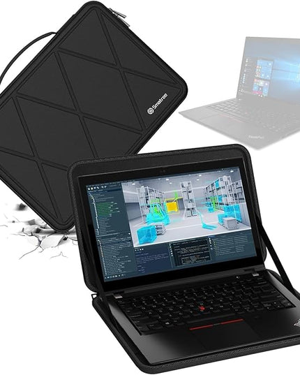 Smatree Hard EVA Protective Sleeve Case Compatible for 15 inch Lenovo ThinkPad P15 Gen 2 Mobile Workstation, for 15 inch Lenovo ThinkPad T15g Gen 2 Waterproof Sleeve (X8293)