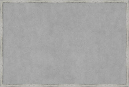 Amanti Art White Framed Magnetic Board 25x37 Large Vision Board for use with Magnets, 100% Metal Sheet to Display Items as Office Decor or for Home Organization in mudroom, Kitchen or Kids Room