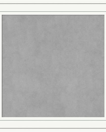 Amanti Art White Framed Magnetic Board 25x25 Medium Vision Board for use with Magnets, 100% Metal Sheet to Display Items as Office Decor or for Home Organization in mudroom, Kitchen or Kids Room
