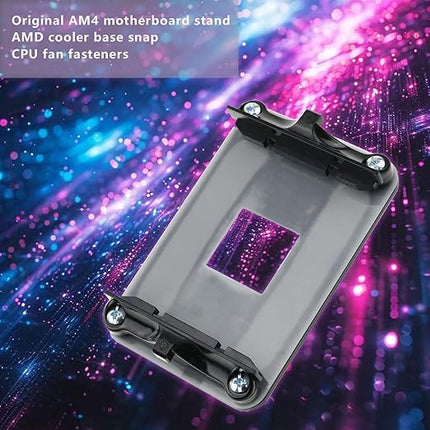 AM4 Backplane Back Durable CPU Heatsink Bracket CPU Fan Cooling Mounting Sheet Plate for AM4 AMD Socket