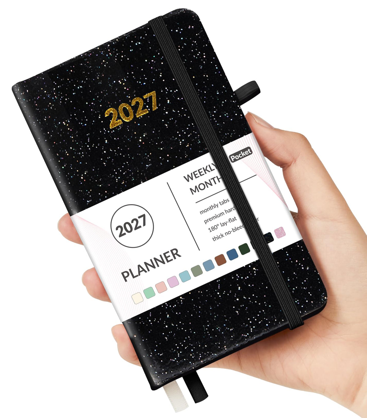 Forvencer Pocket Planner 2027,Small Weekly Monthly Planners for Purse