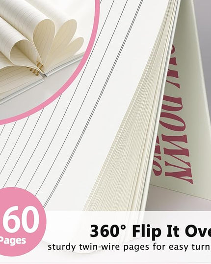 Inspirational Notebooks for Women, Daily Affirmation Journal, Positive Affirmation Gifts, Daily Affirmations, Encouragement Gifts for Women, Hardcover Spiral Notebook Journal 5.5x8.3 Inch