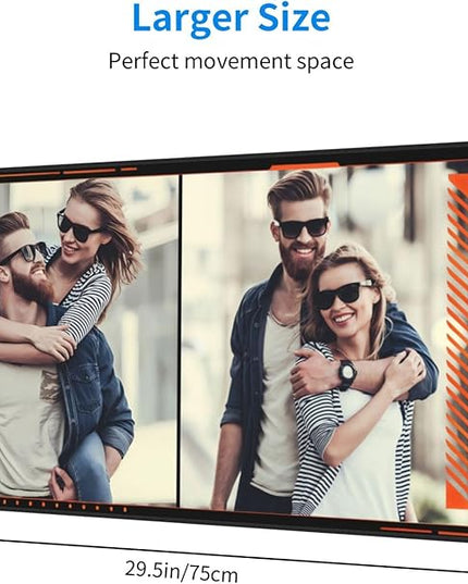 Custom Large Mouse Pad with Photo Personalized Desk Pad Add Your Picture Text Logo Mouse Mat Customized Game Mousepad for Office Computer (16x29.5in / 40 x 75cm)