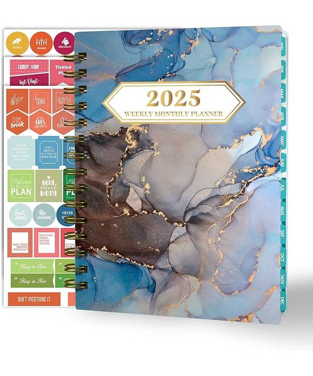 Ymumuda 2026 Planner, Daily Weekly Monthly Planner, 2026 Calendar Planner (Jan 2026 - Dec 2026), 8.4" x 6.3", Teacher School Student Work Agenda with Tabs, Ideal for School Office Supplies