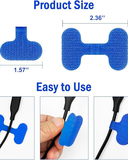 30 Pcs Multi-Color Cable Labels, Write On Cord Label Wire Labels, Electronic Cable Identification Tags for Electronics, Computers Cable Management and Identification, Assorted Colors