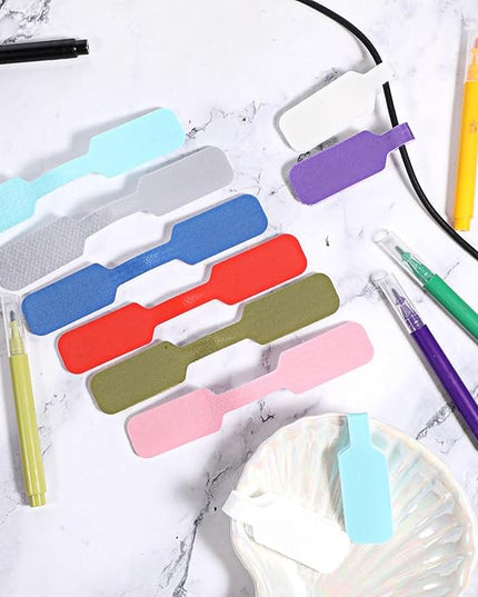 40 Pcs Cable Cord Labels, 8 Colors Cord Labels for Electronics Multicolored Handwriting Cable Tags Reusable Writable Cord Label for Home Office Electronics Computers Wire Management and Identification