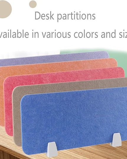 Desk Privacy Panel for Students Desk Divider Partition Cubicle Light Shield Office Accessories for Schools Classrooms Blue 30 * 80cm