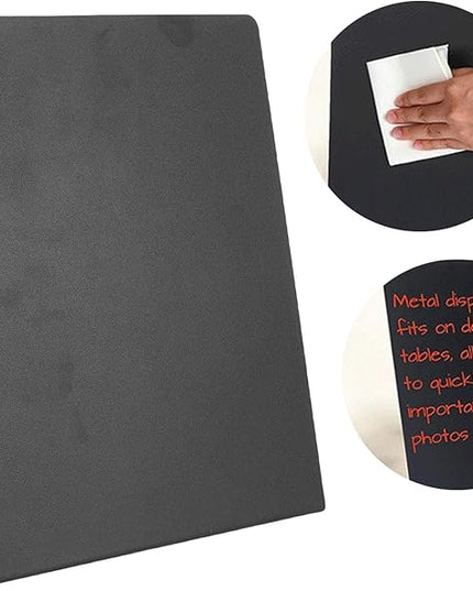 Sanpyl Magnetic Board, 11 x 8.5 inch Magnet Bulletin Board to Display Magnetic Notes Photos, for Home School Office
