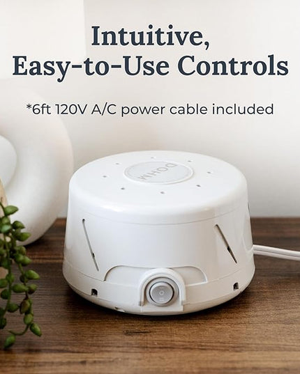 Yogasleep Dohm Classic (6 Pack) The Original White Noise Sound Machine, Soothing Natural Sounds from a Real Fan, Sleep Therapy for Adults & Baby, Noise Cancelling for Office Privacy & Meditation