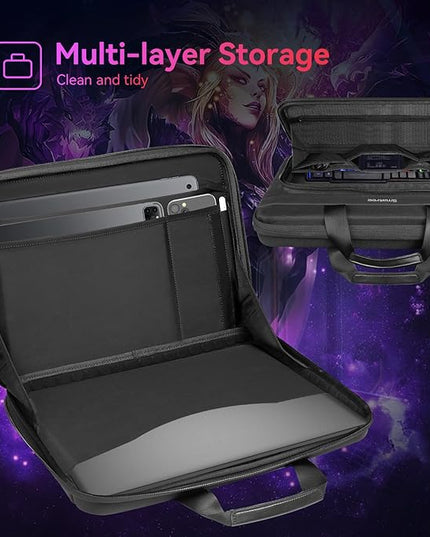 Smatree Heavy Duty Hard Case for 16 inch Acer Predator Helios 16/NEO 16, Nitro 16/V15/V16 Gaming Laptop, for Lenovo LOQ 16IRH8/16APH8/15APH8/15IRH8 Gaming Laptop (A800)