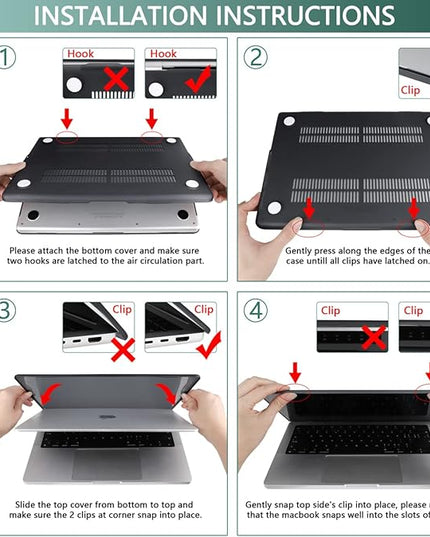 DONGKE Case for M5 MacBook Pro 14 inch 2025 2024-2021 M4 M3 M2 M1, Plastic Hard Shell Cover Compatible with A3434 A3112 A3401 A3185 A2992 A2779 A2442, Retina XDR Display & Touch ID, Abstract Mountain
