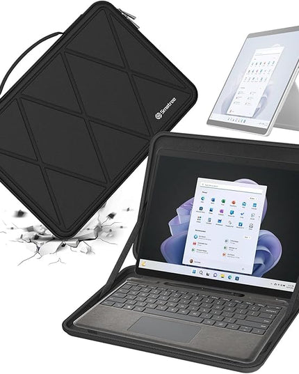 Smatree Hard EVA Protective Sleeve Case Compatible for 13 inch Microsoft Surface Pro 2-in-1 Laptop/Tablet 2024 Copilot+PC, Surface Pro 11/10/9/8 Notebook Bag (X8019)
