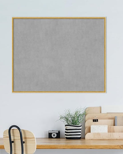 Amanti Art White Framed Magnetic Board 33x41 X-Large Vision Board for use with Magnets, 100% Metal Sheet to Display Items as Office Decor or for Home Organization in mudroom, Kitchen or Kids Room