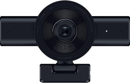 Razer Kiyo V2 Streaming Webcam: 4K 30 FPS, 1080p 60 FPS - AI Powered Auto-Framing - Built-in Microphone - Ultrawide Angle Lens - Privacy Cover - Works with OBS, Xsplit, Discord, Zoom, Teams - Black