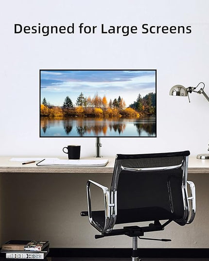 Single Monitor Mount, Single Monitor Desk Mount with VESA Extension Kit from 75×75 to 200×200mm fits 13-39 inch Screens,Vesa Mount