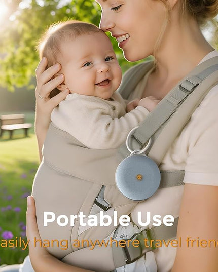 Gianna Portable White Noise Machine, Custom Recording, Free Updateable Sound Library, Rechargeable Sleep Machine with Light & Timer, Baby Sound Machine for Sleeping and Travel