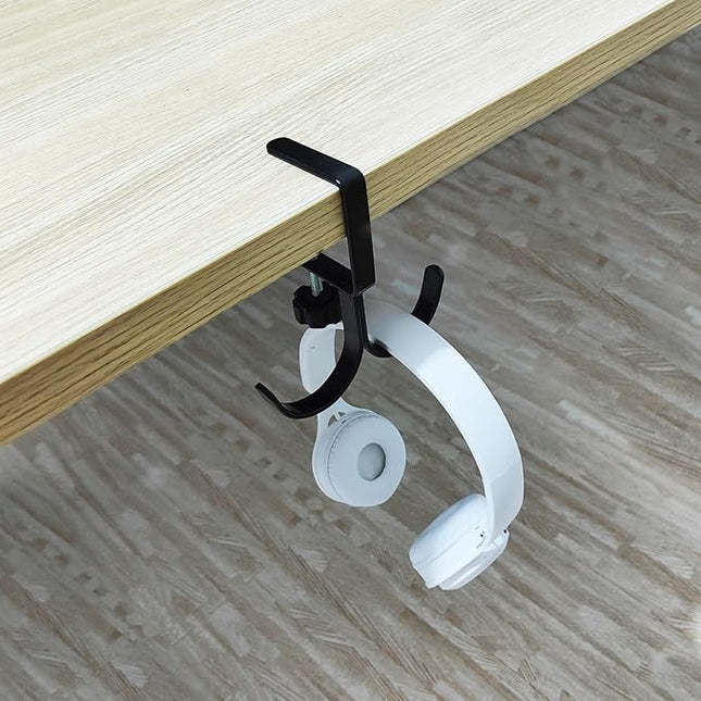 KISOY Purse Hook for Table Handbag Hangers Purse Hanger for Desk Bag Hooks for Tables can Hook Bag Purse Heavy Duty Foldable Purse Holder for Table Floding (JL Type Hook)