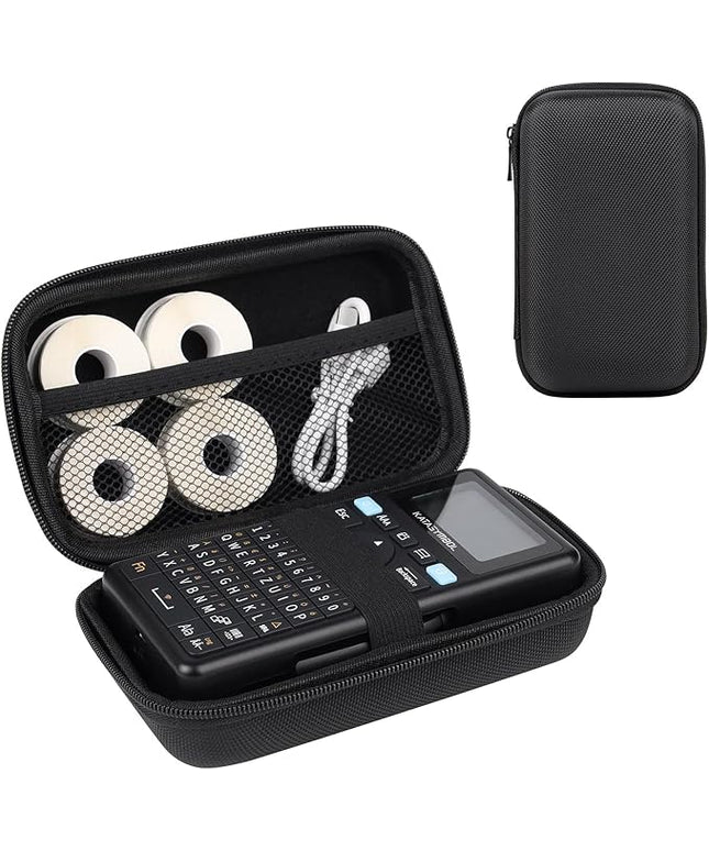 SUPVAN E11 Nylon Hard Protective Travel Case, Waterproof Shockproof Scratch Resistant Carrying Case for E11 Label Maker and Tapes, External Hard Drive, Power Bank, Cell Phone, Cable