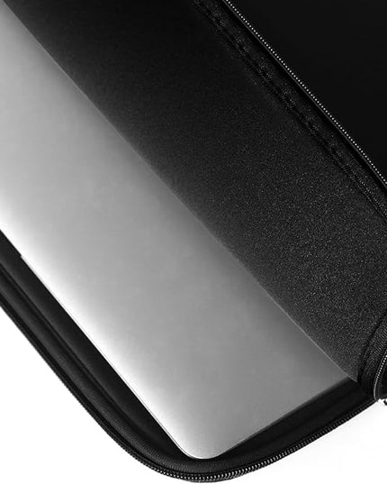 Laptop Sleeve 15.6" for MacBook Pro 16 inch Mac Air 15 inch M4 M3 Compatible with Hp Lenovo Dell Acer Computer Laptop Bag Sleeve Carrying Case Cover Protective Skin 15.6-16 inch Accessories Black