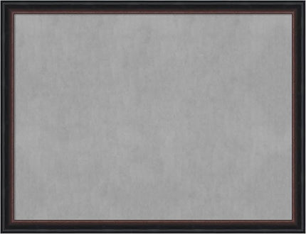 Amanti Art Black Framed Magnetic Board 20x26 Medium Vision Board for use with Magnets, 100% Metal Sheet to Display Items as Office Decor or for Home Organization in mudroom, Kitchen or Kids Room