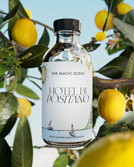 The Magic Scent Hotel Di Positano Hotel Scent Diffuser Oil - Cold-Air & Ultrasonic Fragrance Oil for Diffuser Inspired by Amalfi Coast, Italy - Essential Oils for Diffusers Aromatherapy (500 ml)