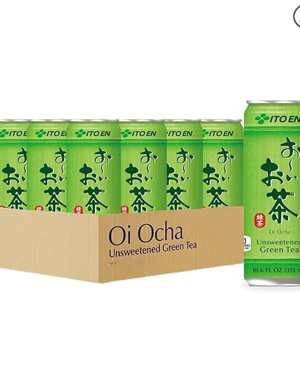 Ito En Oi Ocha Green Tea, Unsweetened, 10.6 Ounce (Pack of 12)