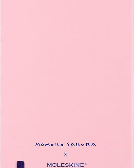 Moleskine Limited Edition Sakura Notebook with lenticular optical-effect cover by Momoko Sakura, Hard Cover, Ruled, Large (5" x 8.25"), Maruko floral, 176 pages
