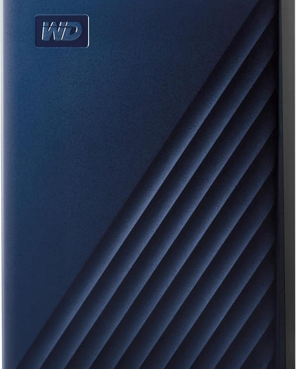 WD 6TB My Passport for Mac, Navy, Portable External Hard Drive with Backup Software and Password Protection, USB 3.1/USB 3.0 Compatible - WDBK6C0060BBL-WESN