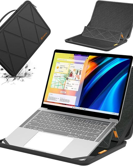 Smatree MS79 15.6inch Hard EVA Protective Sleeve with Stand Compatible for ASUS Vivobook 15/Pro 15, for ExpertBook P1 P1503, for Vivobook S15 S532/S15 OLED K5504/Go 15 OLED E1504F