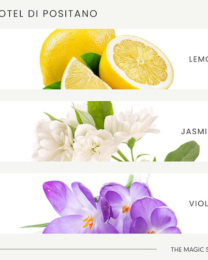 The Magic Scent Hotel Di Positano Hotel Scent Diffuser Oil - Cold-Air & Ultrasonic Fragrance Oil for Diffuser Inspired by Amalfi Coast, Italy - Essential Oils for Diffusers Aromatherapy (500 ml)