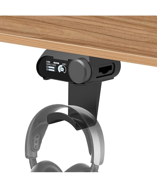Under Desk Headphone Hanger Stand for SteelSeries Arctis Nova Pro Wireless-Arctis Pro Wireless NOVA Magnetic Mount Secretlab Magnus Version,Headphone Holder for Arctis Nova Pro Wireless
