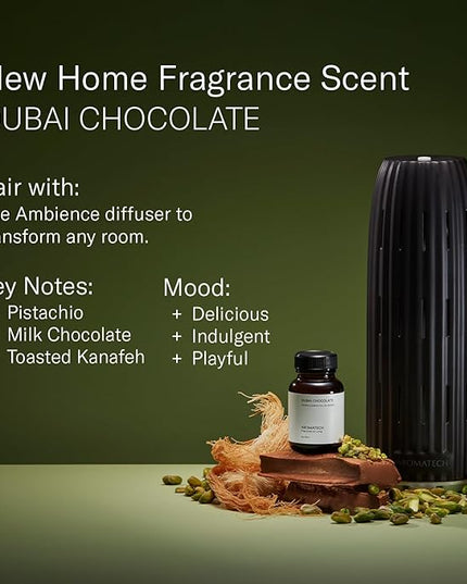 AromaTech Dubai Chocolate Essential Oils for Aroma Oil Scent Diffusers (0.33 fl oz,10 mL, Dubai Chocolate)
