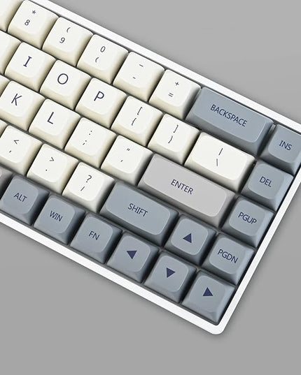 Guffercty kred XDA Profile Keycaps 137 PBT Key Retro Cap Cover Set Dye Sublimation for Cherry Mx Switch Mechanical Keyboard (XDA/Enlightenment)