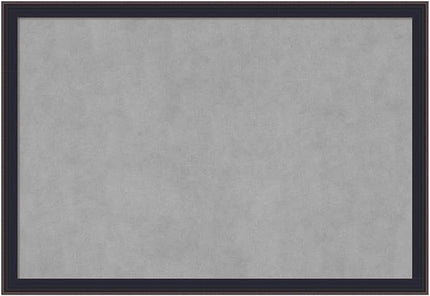 Amanti Art Black Framed Magnetic Board 27x39 Large Vision Board for use with Magnets, 100% Metal Sheet to Display Items as Office Decor or for Home Organization in mudroom, Kitchen or Kids Room