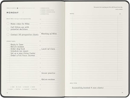 Full Focus Gray Linen Planner by Michael Hyatt - The #1 Daily Planner to Increase Focus, Eliminate Overwhelm, and Achieve Your Biggest Goals - Hardcover