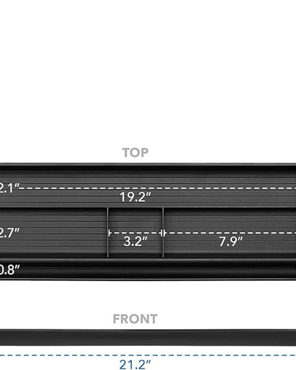 Mount-It! Under Desk Pencil Drawer – Sliding Hidden Storage Tray for Office Supplies, 4-Compartment Organizer with Smooth Glide Rails, Fits Wood Desks, 21.2” Wide, Black
