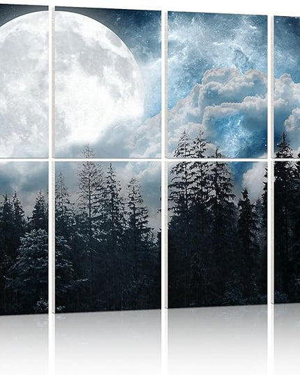 YPY Acoustic Panels Sound Absorbing: 8 Pack Soundproof Wall Panels, Sound Proofing Panels Noise Reducing for Walls Recording Studio Acoustical Treatments 48x32 Inches