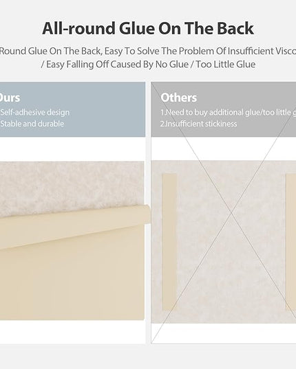 12 Pack Acoustic Panels Self Adhesive Sound Proof Foam, High Density Sound Acoustic Panel, 12X12X0.4 Inch Square Panels in Home, Office, Reccording Room, Studio,and more(Beige)