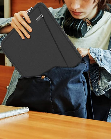 15.6 inch Laptop Case, Durable Computer Carrying Bag Protective Case Briefcase Handbag with Front Pocket, Laptop Sleeve Cover for 15.6 Inch HP, Dell, Lenovo, Asus, Notebook, Grey