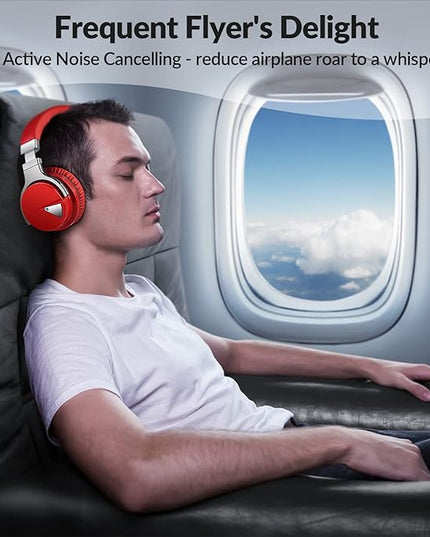 Million Sold 10 Years Classic E7 Active Noise Cancelling Headphones with Upgraded Noise Cancellation, Bluetooth Headphones Wireless with HD Sound Vivid Deep Bass, for Home Office Travel Birthday Gift