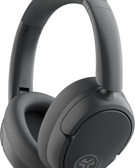 JLab JBuds Lux ANC Wireless Headphones, Graphite, Hybrid Active Noise Cancelling, Customizable Sound, Spatial Audio Compatible, Premium Over-Ear Bluetooth Headset